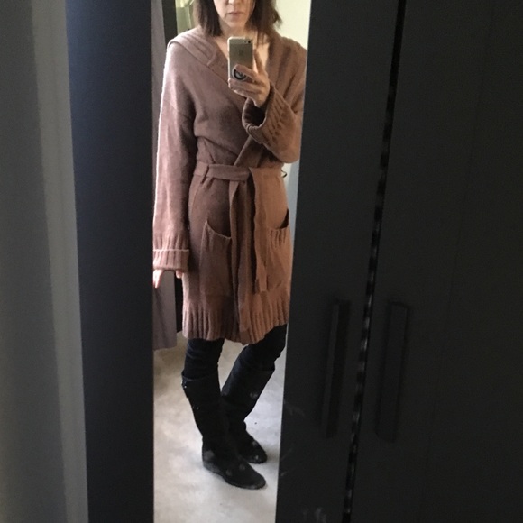 360 Cashmere Raina Hooded Sweater Cardigan - Picture 4 of 4